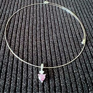 Women’s Amethyst choker necklace